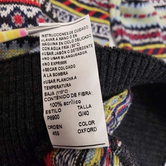 Royal County of Berkshire Polo Club Mens Oxford Sweater Size Medium - Picture 6 of 8